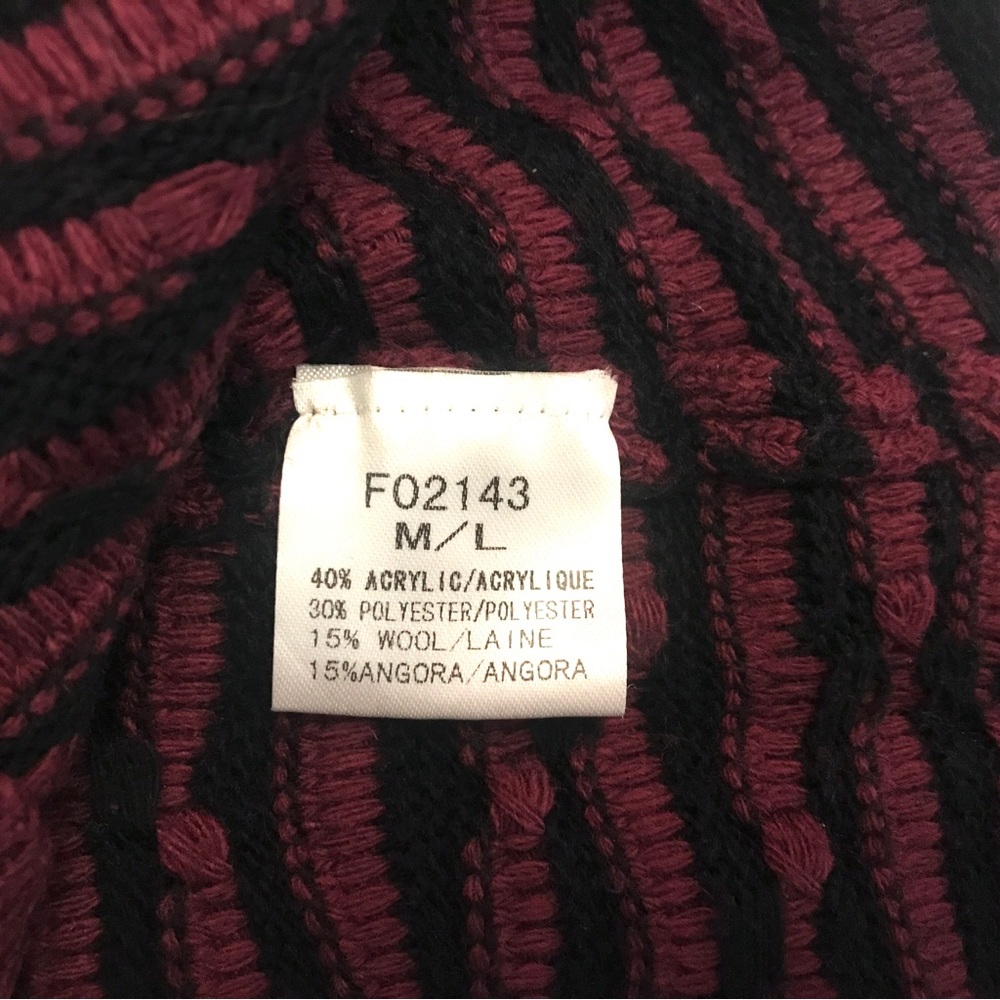 Angora blend textured sweater - Picture 5 of 6